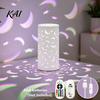 Hollow-out Butterfly Lamp USB Projector Lamp, RGB 16 Colors Decorative with Remote Powered Night Light Control, LED for Bedroom Living Room