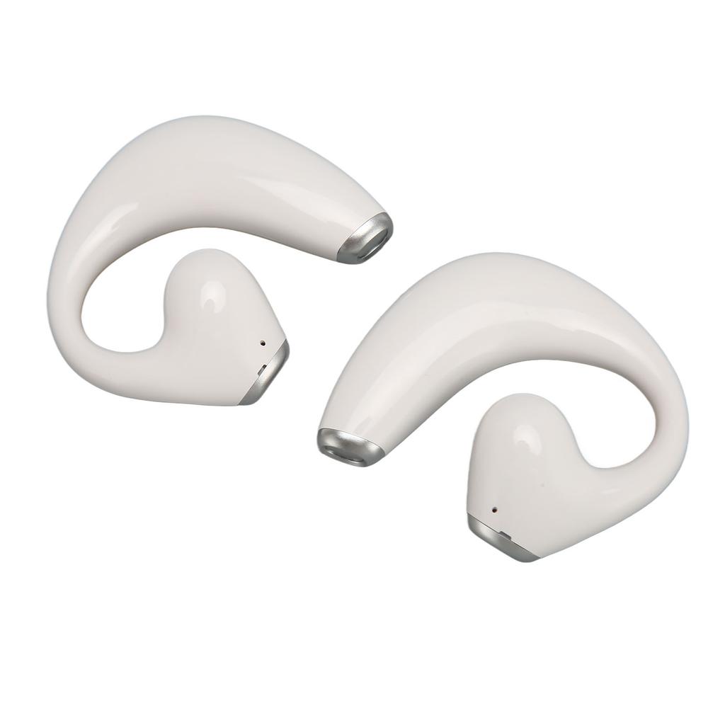 Language Translator Earbuds Smart Noise Reduction Supports 144 Languages Bluetooth 5.3 Translator Earphones White