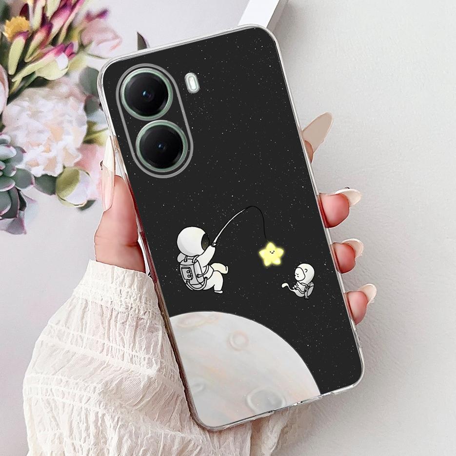 Für Xiaomi Poco X7 Pro 5G Hülle Luxus Mode Bemalte Abdeckung Weiche Silikon Handyhülle Für Xiaomi Poco X7 PocoX7 Pro Fundas Stoßfänger