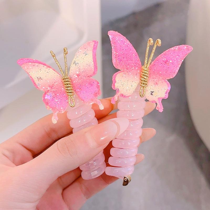 1 Butterfly Spiral Braided Hair Accessory Suitable All Seasons,with Multiple Styles To ChooseFromsweetEyecatchingHairAccessories