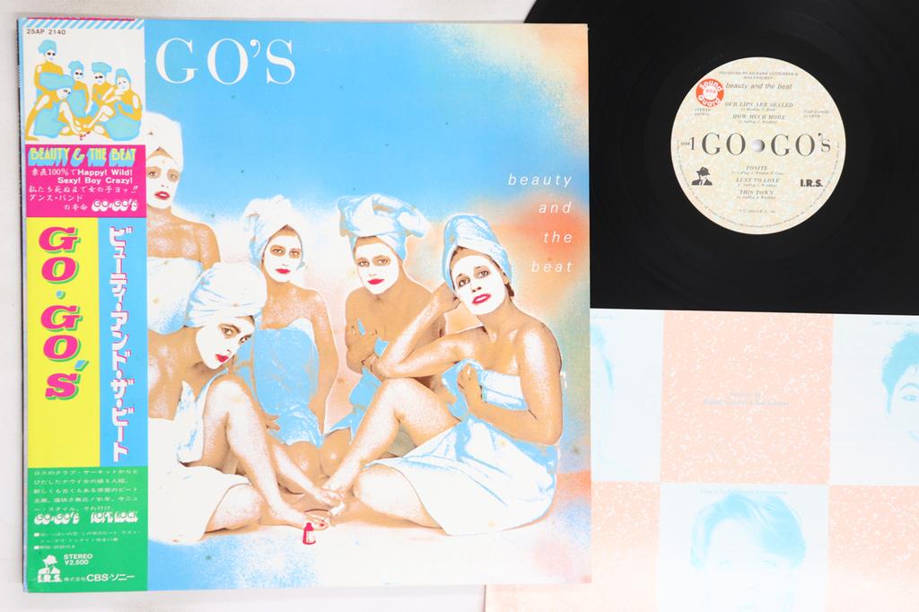 LP Record GO GO'S - Beauty And The Beat 25AP2140 IRS 1981 Japan Obi Rock Used