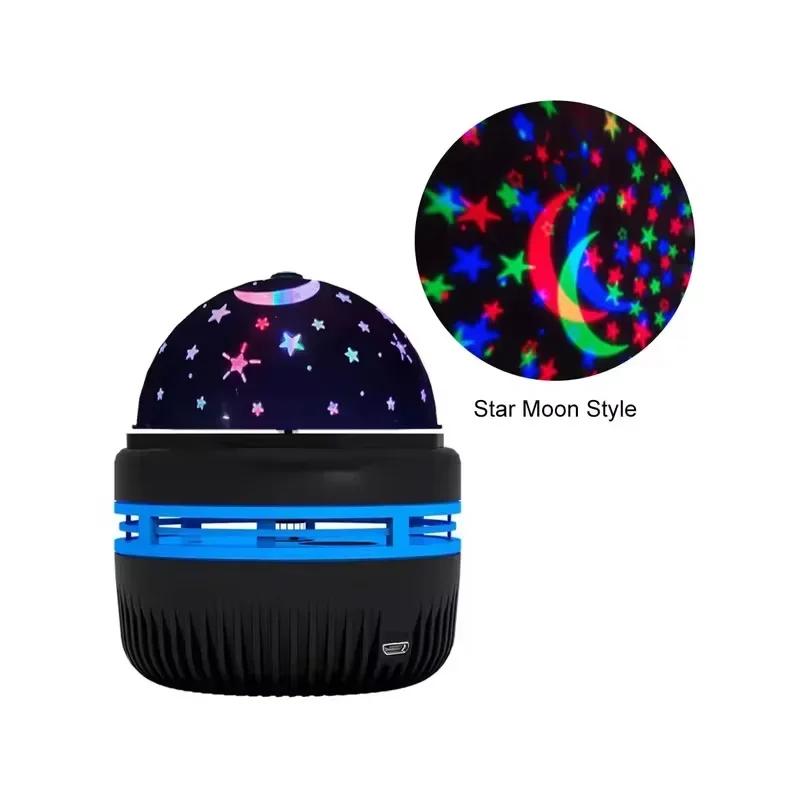

Magic Ball Moon Star Christmas Lights Home Room Atmosphere Decorations LED Starry Sky Night Lights USB Rotating Projector Lamp
