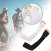 2-6 Pairs Arm Sleeves Summer Sun UV Protection Hand Cover Support Running Fishing Cycling Ski Arm Cover Warmers For Men Women
