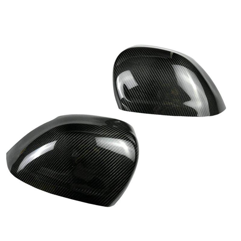 Car Rearview Mirror Shell Side Wing Mirror Cover Carbon Fiber Trim For Volvo S90 2018-2025