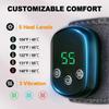 Wireless Wrist Heating Pad with 5 Heat Levels and 3 Vibration Modes, Rechargeable Heating Pad for Work, Travel and Exercise, Fits Left and