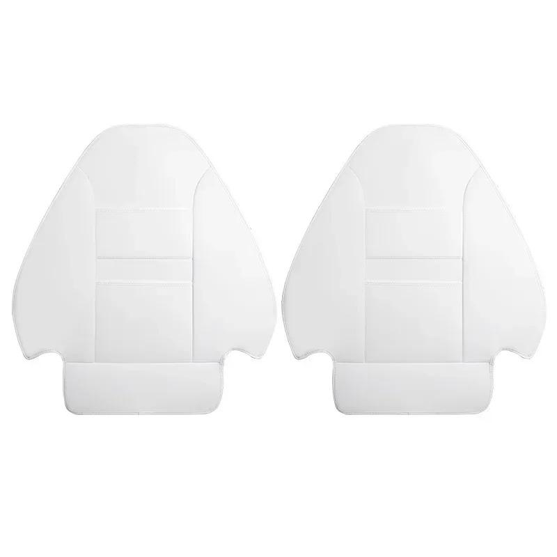 Seat Kick Pad for Tesla Model Y Juniper/Model 3+ Highland Car Leather Anti Kick Mat Child Anti Dirty Protector Cover Accessories