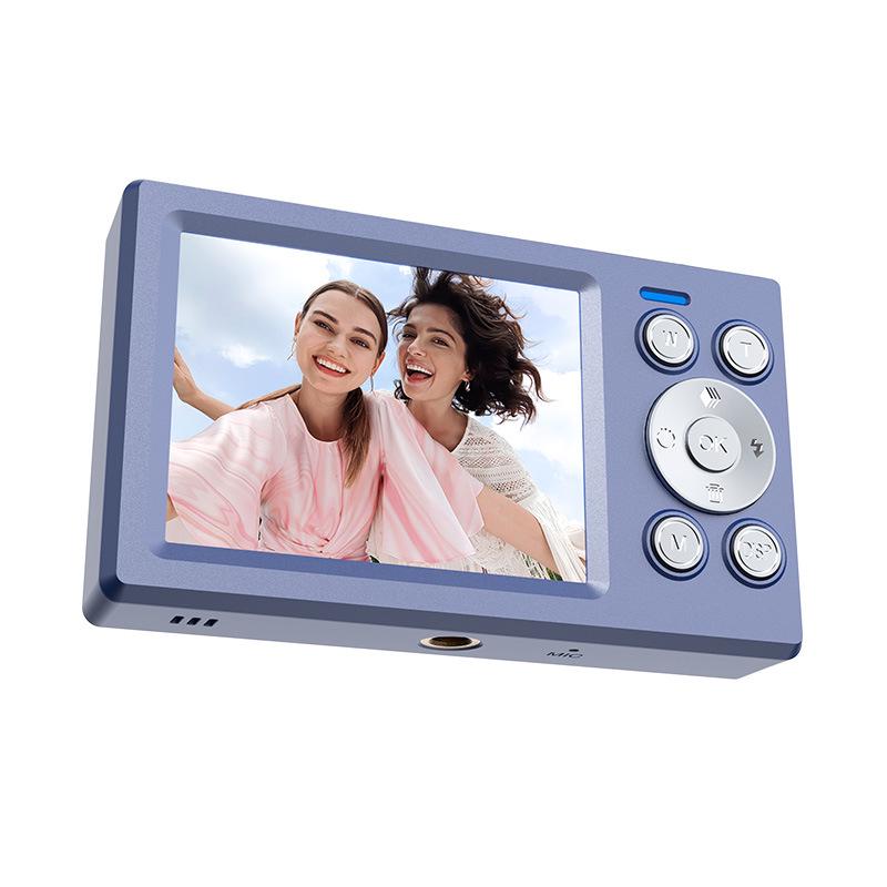 Dual Screen 4K DSLR Camera with Fill Light – High Pixel Travel Essential