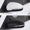 For Hyundai Tucson 2015- 2016 2017 2018  Car Rear View Mirror Ox Horn Side Cover Trim Frame Sticker Caps