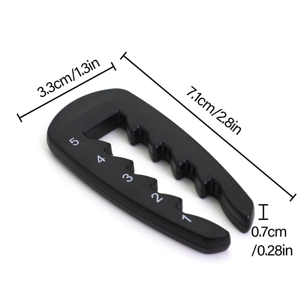 Adjustable Golf Tee Height Tool Precision Tee Height Setter Height Measuring Device for Consistent Swing Easy To Use