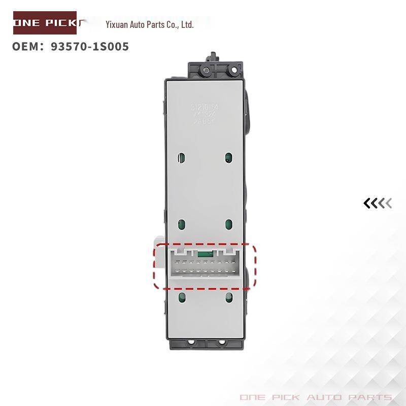 93570-1S005: Hyundai HB20 Left Front Electric Window Switch