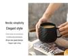 Stone Pattern European Ceramic Mug - Large Capacity Coffee, Tea, or Water Cup