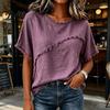 Soft Touch Women Tee T-shirt, Crew Neck Short Sleeve Shirt, Pure Color Fabric Summer Loose Fit Tops, Casual Tees T-shirt