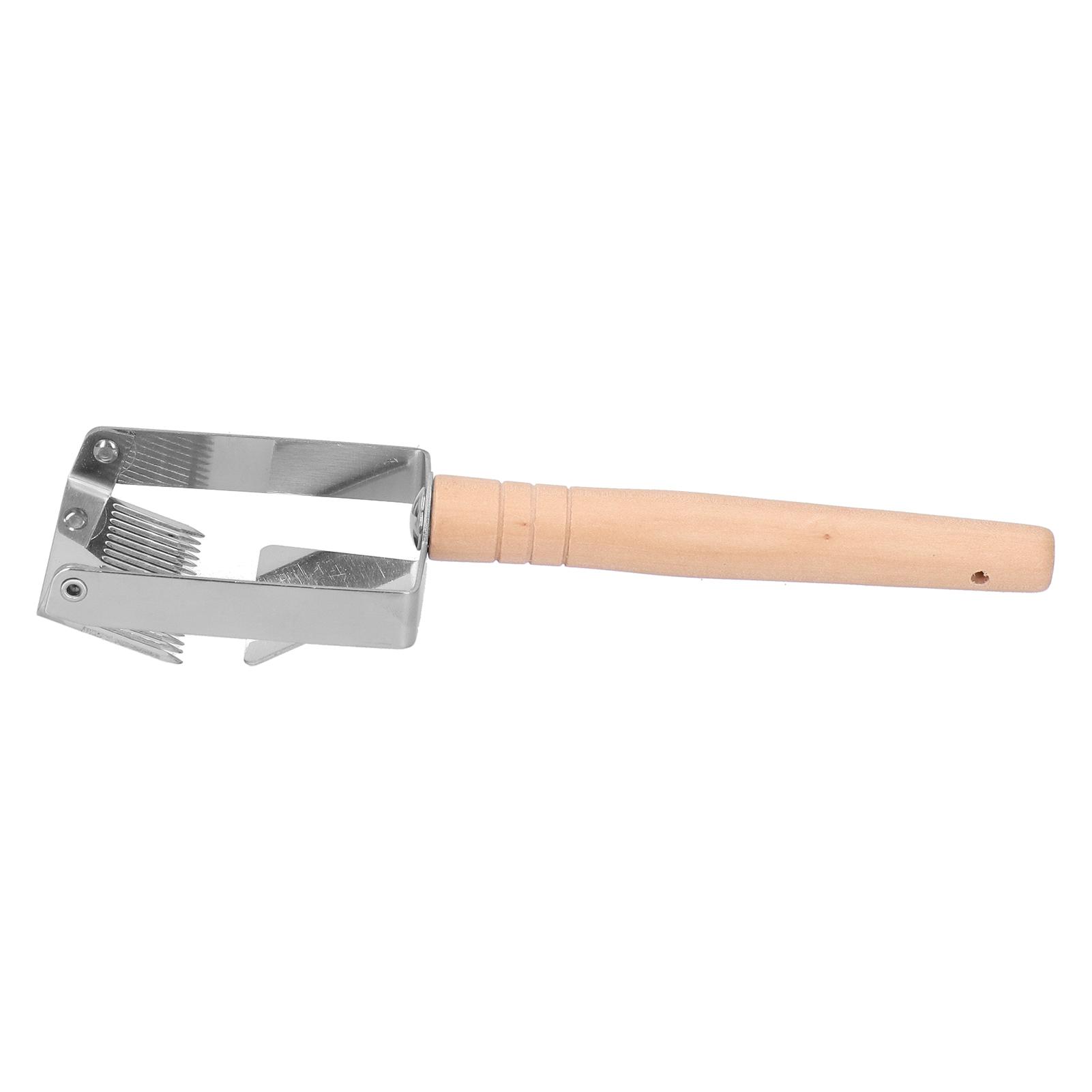 

Вилка для распечатывания сотов Скребок для меда Утолщенная деревянная ручка Пчеловодческий инструмент Пчеловодческое оборудование