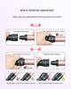 19mm Three-in-One Curling Iron Set for Salon-Quality Big Waves