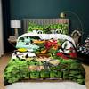 Bedding Set Ben 10 Cartoon 2/3 Pcs 3D Print Duvet Cover Pillowcases Twin Full Queen King Size For Boys Kids Bedroom Decor Gift
