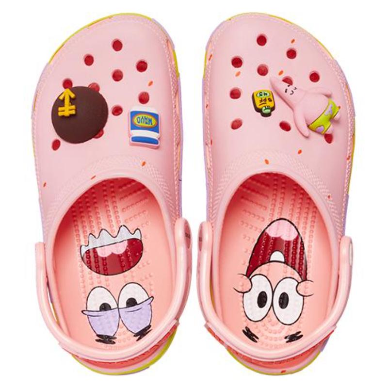 Crocs X SPONGEBOB SQUAREPANTS Klassischer Clog SpongeBob Schwammkopf Patrick Star Clog Unisex