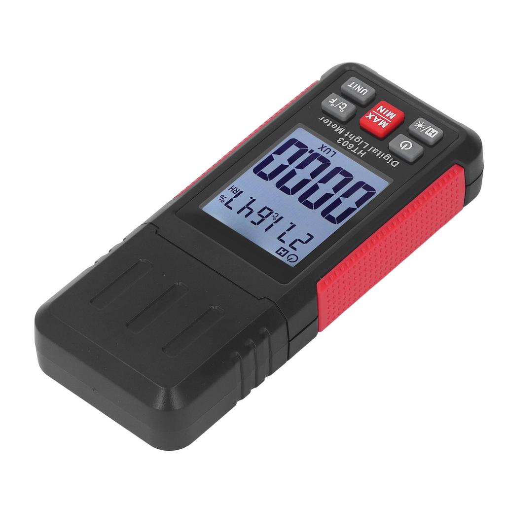 Digital Illuminance Light Meter 200000LX Low Consumption Handheld Digital LX Meter for Measurement
