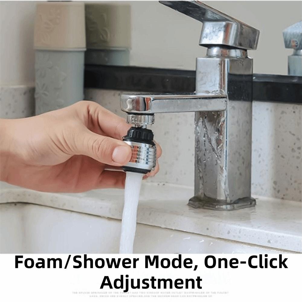 Dual-mode Spray Pressurized Faucet Head Water Saver Anti-Splash Sprayer Taps Applications