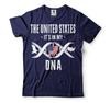 The United States It's In My DNA Shirt USA Shirt United States Patriotic Shirt