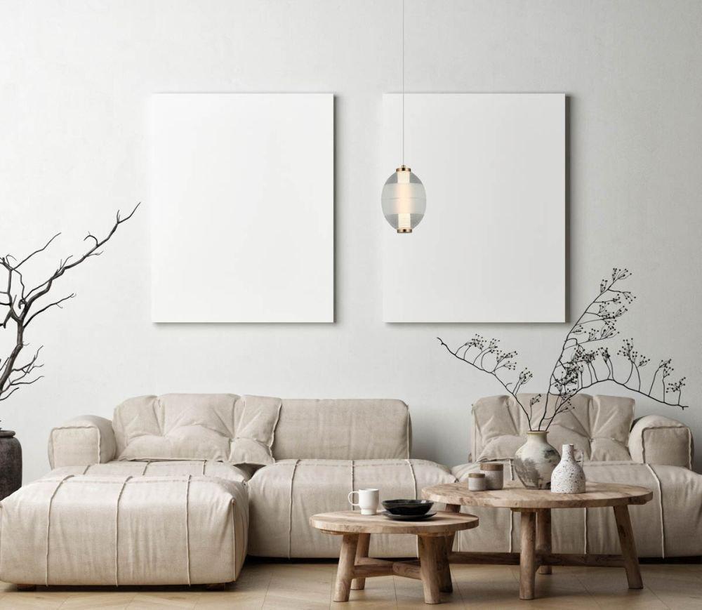 Lampa wisząca LED 8W RINOT PND-45372-1-WH-CL Italux