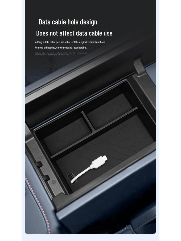 Zeekr 001 Armrest Storage Box Organizer for 26 Models