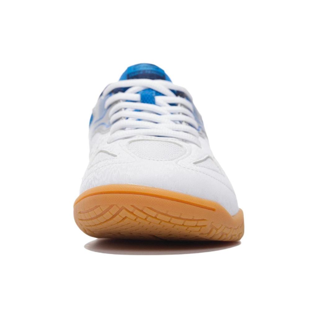 Li Ning Cushioning Slip Resistant Abrasion Resistant Low top Training Shoes Women's White Blue APTP006-1