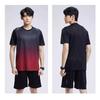Quick Drying T-shirt Men's Sports Suit Loose Ice Silk Summer Thin Fitness Clothes Training Running Clothes Short Sleeved Top Shorts