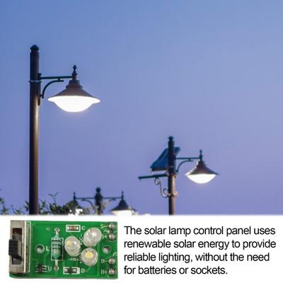 1.2V Solar Light Control Panel PCBA Circuit Board DIY Outdoor Garden Lawn Landscape Wall Pillar Street Solar Lamp Control Board Module