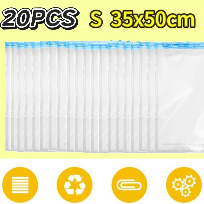 Reise Aufrollbare Kompressionsbeutel, Wiederverwendbare Vakuumaufbewahrungs-Organizer-Tasche, Platz sparen, Aufrollbare Kompression, für Rucksackgepäck