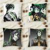 Harlequin Doublesided Printed Square Decorative Cushion Cover for Sofa Living Room Home Decor