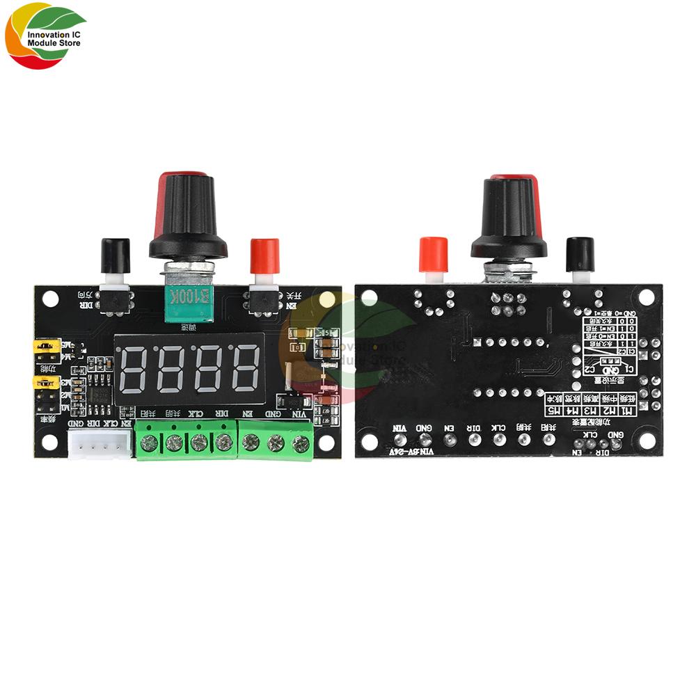 12V/24V Stepper Motor Driver, Forward/Reverse Controller, Speed Control Module, PWM Pulse Signal Generator