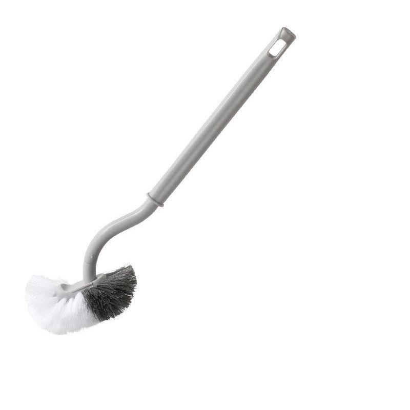 Multifunctional Soft-Bristle Toilet Brush with Long Handle & Base