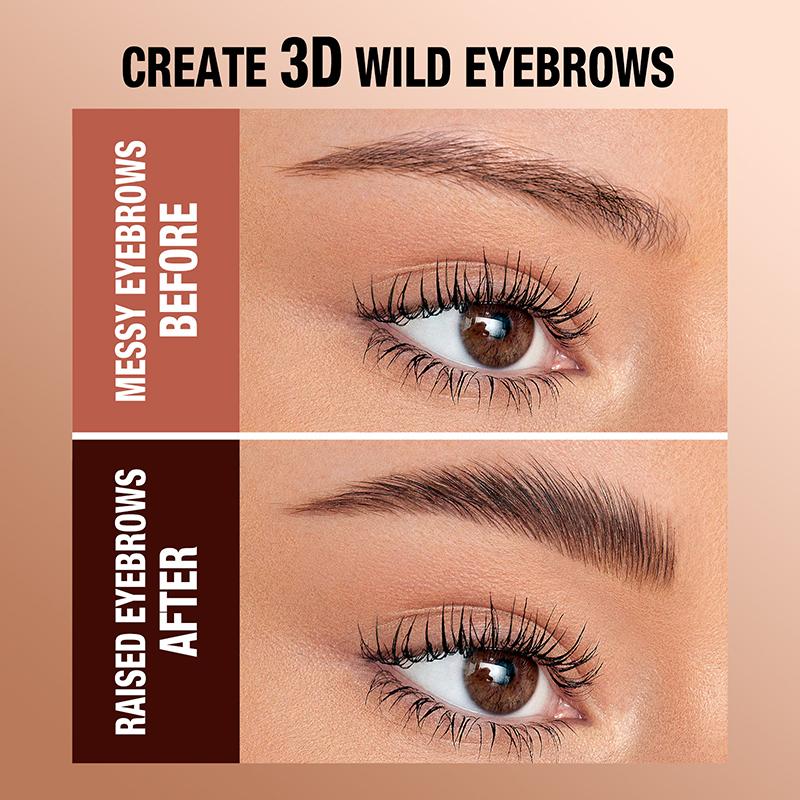 Natural Wild Eyebrow Enhancer Gel na úpravu obočí Voděodolné mýdlo na tvarování obočí Vosk na obočí