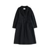 NEIWAI Autumn/Winter Casual Coat with Sheep Leg Sleeves and Waist Cinching