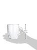 DEAN & DELUCA BISTRO Double-Walled Glass, 300ml, Heat-Resistant, Perfect for Hot Drinks, Simple Design