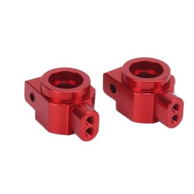 2PCS RC Rr Axle Carrier Aluminum Alloy Rr Axle Carrier for   104001 1/10 RC Car