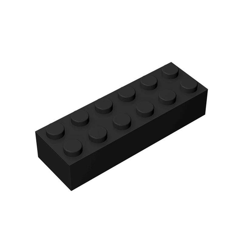 44237 2456 Stein 2 x 6 Steine Kollektionen Großhandel Modular GBC Spielzeug Für Technic MOC Set 1 Stück Verkauf Gebäude Steine