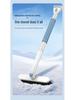 Telescopic Multifunctional Aluminum Snow Shovel with Ice Scraper for Cars