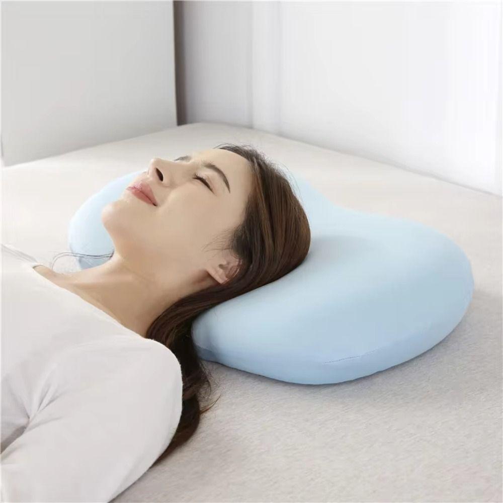Non Collapse Ice Silk Memory Foam Pillow Slow Rebound Sleeping Pillow Help Sleep