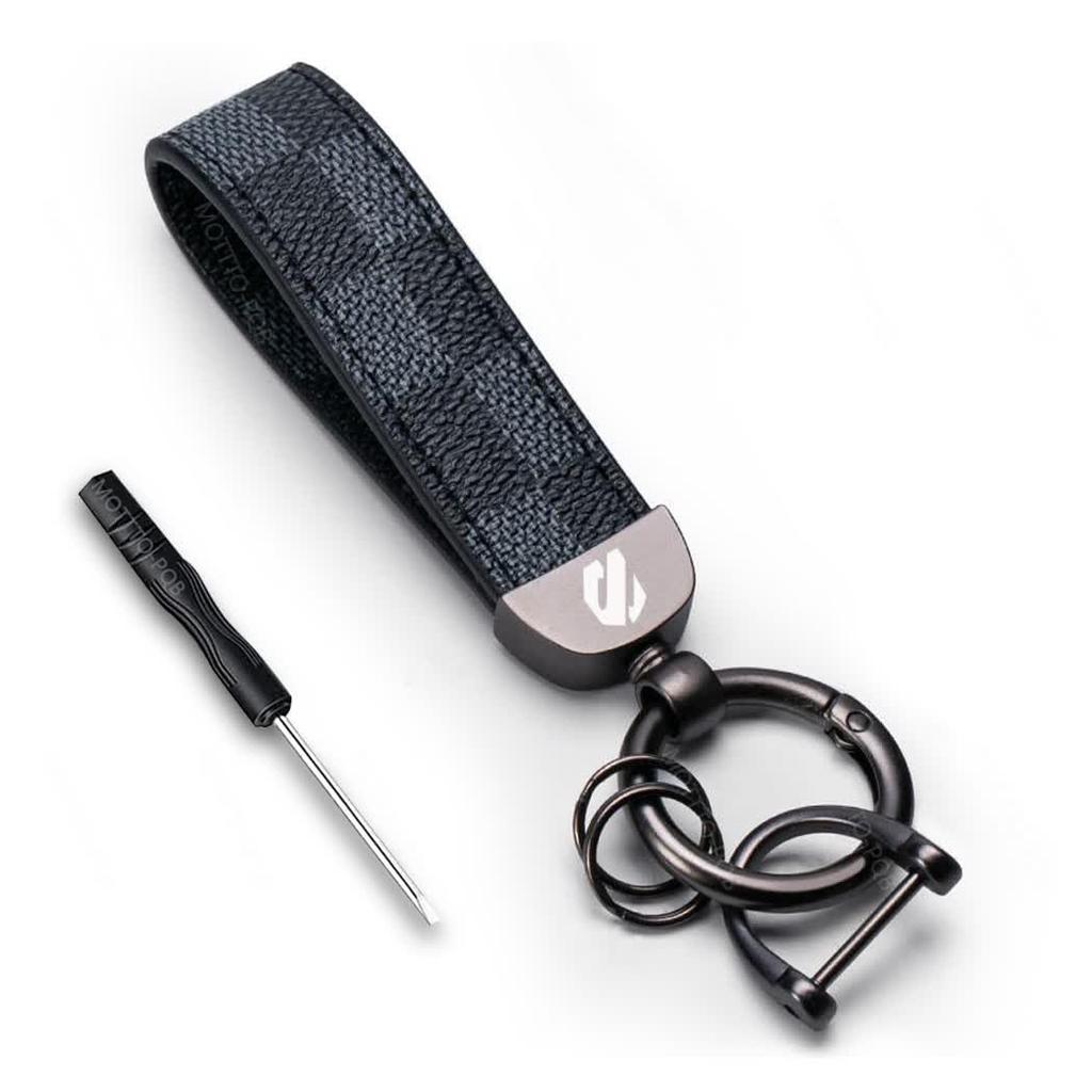 MOTTTO-PQB Alphard Car Key Chain Car Key Chain Car Logo Key Chain For Cars, Stylish, Leather Key Chain