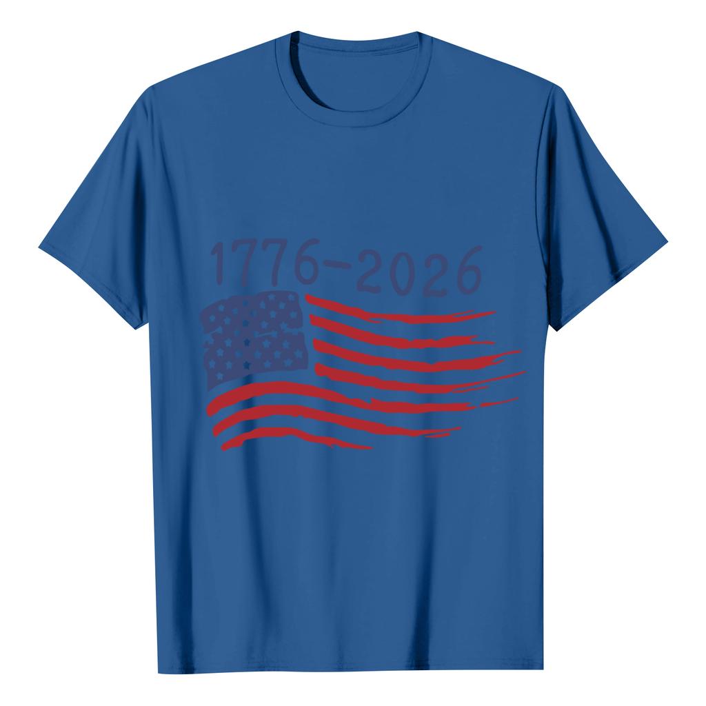 Women's Casual Letter Print Short-sleeved Top T-shirt