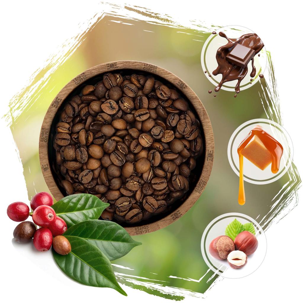 Kawa ziarnista cafeiere arabica brazylia santos scr 17/18, 1kg