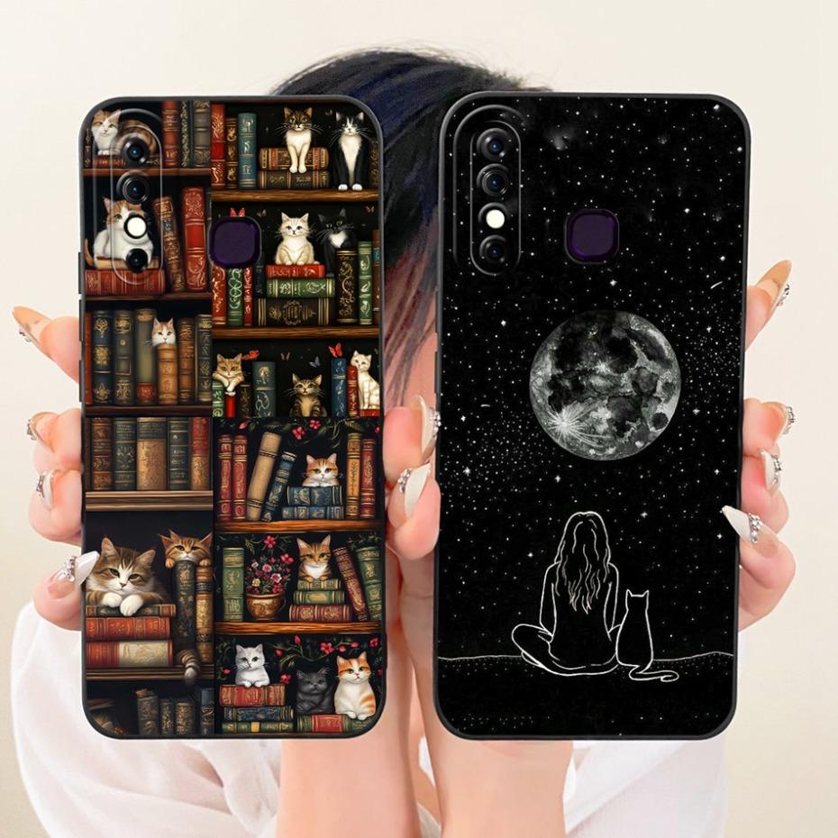 New Fashion Phone Case For Infinix Hot 8 8Lite X650 X650C Soft Silicone Cases For Infinix Hot 8 Lite Hot8 Shockproof Bumpers