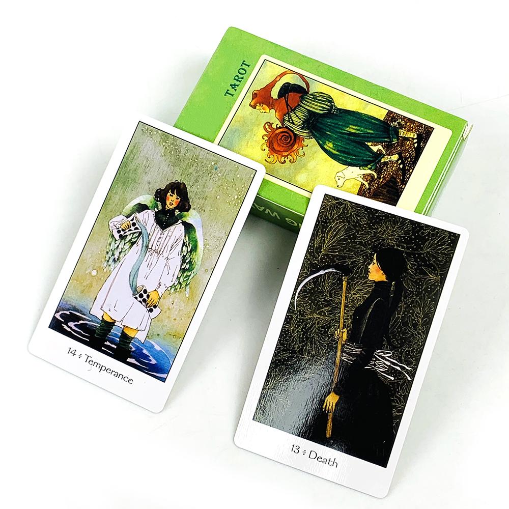 New Tarot Cards A Traditional Tarot Cards With Contemporary Artistic Oracle Card Game For Divination, Meditation & Gifts