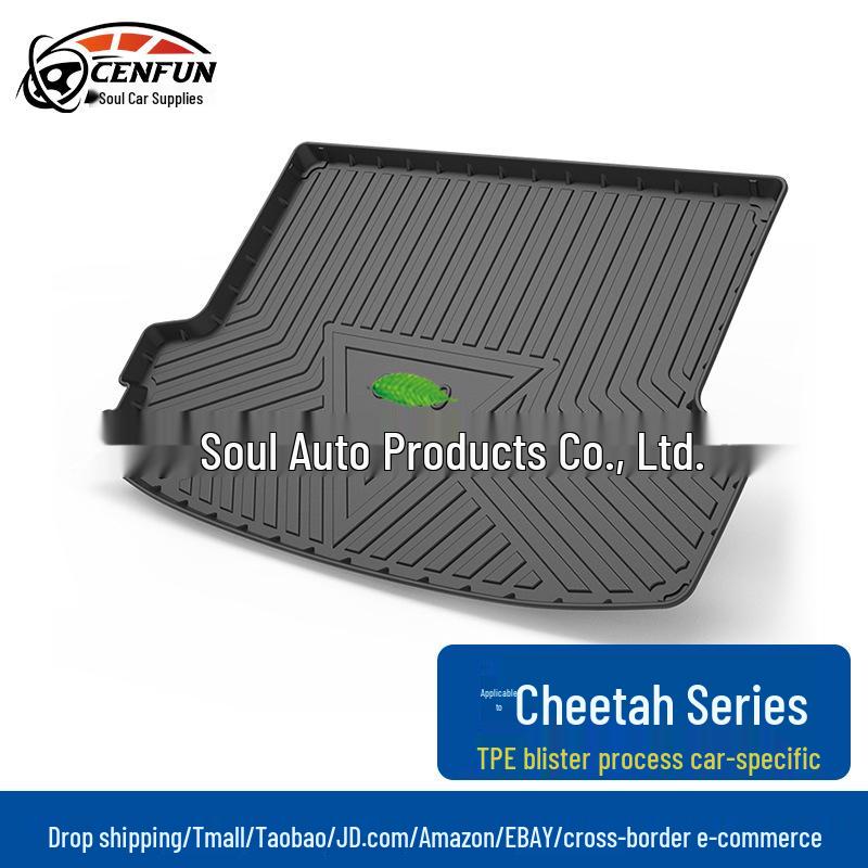 

Waterproof, Odorless Trunk Mat for Cheetah Maitu CS10 CS9 - Durable, Eco-friendly CS9 [2017-2019] чёрный