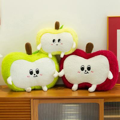 Apple Throw Pillow for Girls Sleeping Bay Window Tatami Cushion Dormitory Sofa Office Waist Seat Pillow