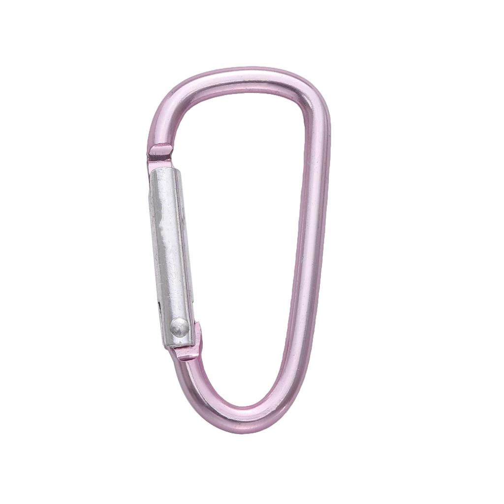 1pc Mountaineering Buckle Love Star Buckle D-Shaped Buckle Color Backpack Buckle Aluminum Keychain DIY Accessories