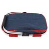 Large Insulated Picnic Basket Shopping Travel Camping Grocery Bag Leakproof Folding Thick Aluminum
