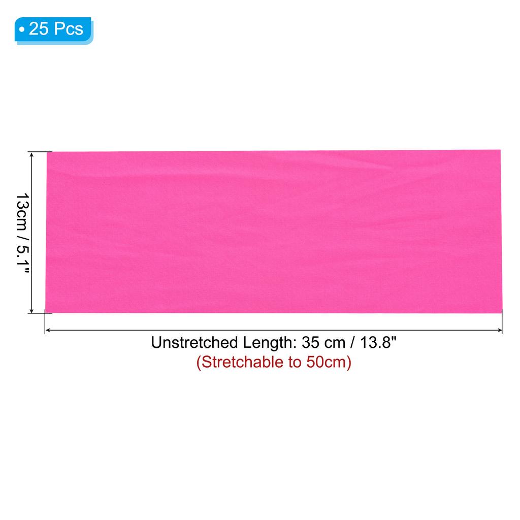 10pcs Stretch Chair Sashes Bow Sash Elastic Chair Cover Bands Sashes Bow Tie for Wedding Banquet Events Decorations 14"x5"