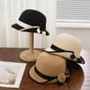 French Chic Sun Hat With Large Brim For Summer Outdoor Sun Protection Fashion Accessory